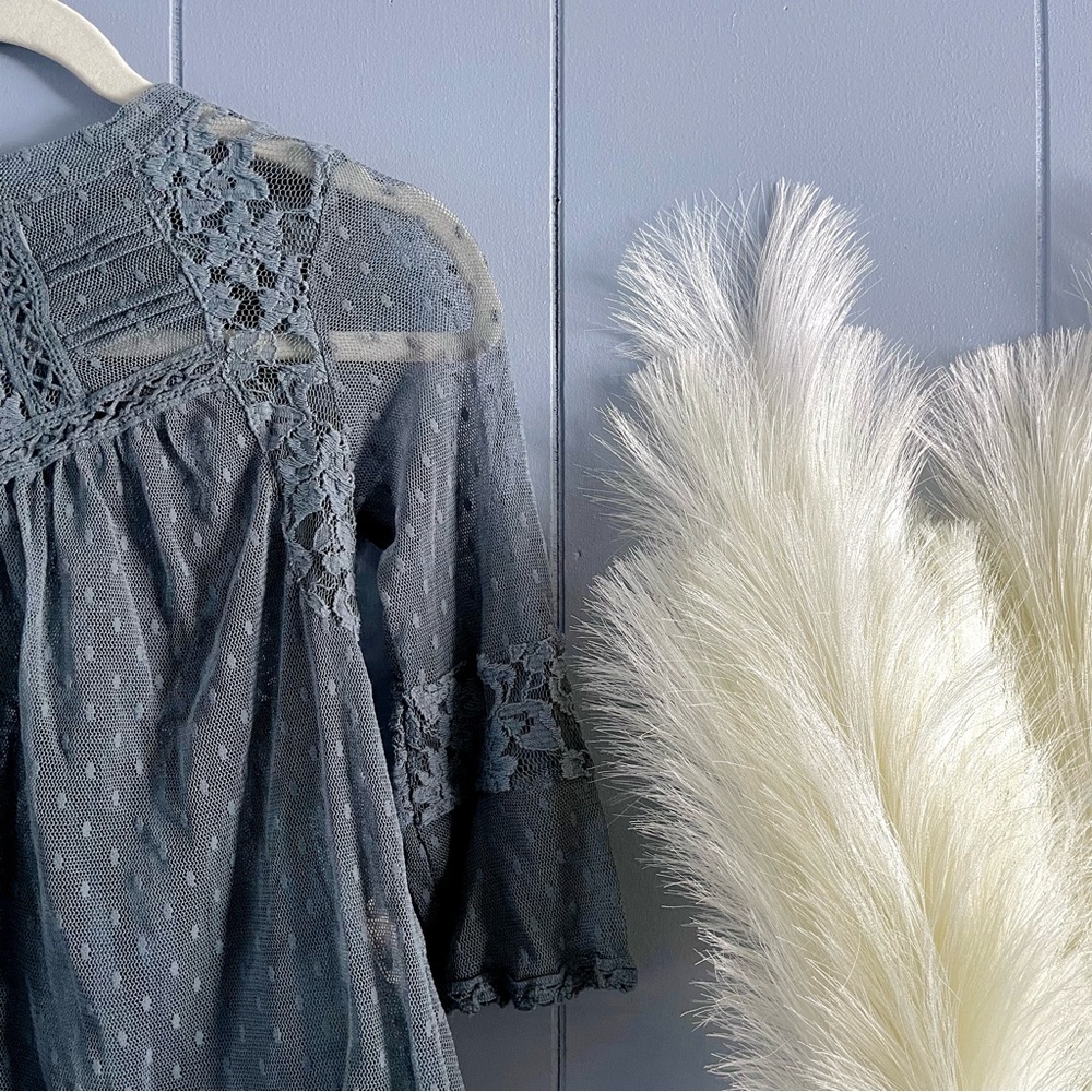Free People Boho Lace Blouse - Picture 3 of 6